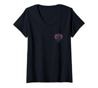 Femme M3GAN Do You Want To Hang Out? X-Ray Front & Back T-Shirt avec Col en V