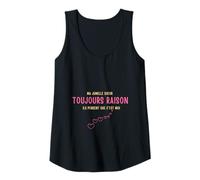 Femme ma jumelle soeur toujours raison Ils pensent que c'est moi Débardeur