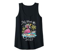 Femme Ma première croisière 2027 | Flamingo Funny Cruising Débardeur