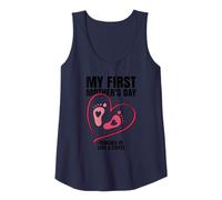 Femme Ma première fête des mères Love & Coffee Jolie New Mom Débardeur