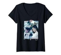 Femme Magic: The Gathering Be Legendary Masters Collage Poster T-Shirt avec Col en V