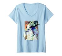 Femme Magic: The Gathering Merfolk Wizard Tempest Harvester Poster T-Shirt avec Col en V