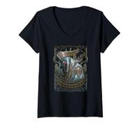 Femme Magic: The Gathering Zombie Cleric Distressed Poster T-Shirt avec Col en V