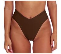 Femme Maillot de Bain Bikini Brésilien Bas de Bikini Thong Swim Trunks Taille Basse String Tanga Bas de Maillots Sexy V Type Bas de Bikini de Plage Slip de Bain