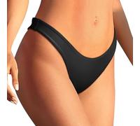 Femme Maillot de Bain Bikini Brésilien Bas de Bikini Thong Swim Trunks Taille Basse String Tanga Bas de Maillots Sexy V Type Bas de Bikini de Plage Slip de Bain