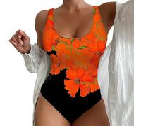 Femme Maillot De Bain Ventre Plat 1 Pieces Grande Taille Haute Cache Pièce String Une Gainant Sport Amincissant Maillots Pièces Natation Short Fille Sculptant