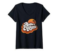 Femme Malibu T-Shirt avec Col en V