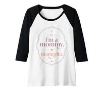Femme Mamacita Latina Mom Maternité Humour Citation Manche Raglan