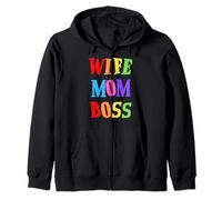 Femme Maman Boss Mère Femme Maman Mères Filles Femmes Jour Ma Sweat à Capuche