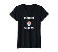 Femme Maman Gâteau - Fête des mères Femme boulangère pâtissière T-Shirt