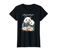 Femme Maman Panda Ours Panda Cadeau pour Maman T-Shirt