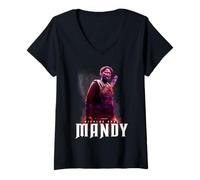 Femme Mandy Ready for Revenge T-Shirt avec Col en V