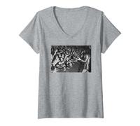 Femme Marc Bolan, T. Rex Live, Salle de Bal Starlight, Boston 1972 T-Shirt avec Col en V