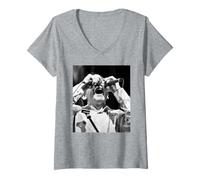 Femme Mark E Smith, Le Chanteur d'automne, en Direct de Martin O'Neill T-Shirt avec Col en V