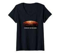 Femme Mars Planet Space Astronomie Sci FI Humour Citation Cosmos T-Shirt avec Col en V
