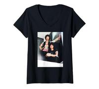 Femme Mars Volta Cedric & Omar Inertiatic ESP par Andy Willsher T-Shirt avec Col en V