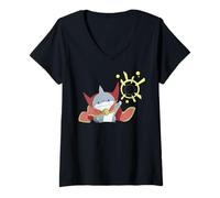 Femme Marvel Jeff The Land Shark in Doctor Strange Costume T-Shirt avec Col en V