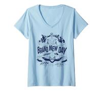Femme Marvel Spider-Man: Brand New Day Hulk & Spider-Man Line Art T-Shirt avec Col en V