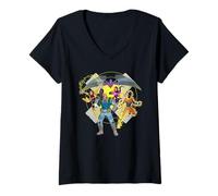 Femme Marvel Studios X-Men '97 Season 2 Cable Team X-Force X-Logo T-Shirt avec Col en V