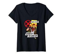 Femme Marvel Studios X-Men '97 Season 2 Cyclops The Good Guy T-Shirt avec Col en V