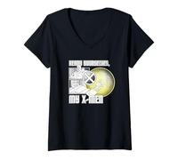 Femme Marvel Studios X-Men '97 Season 2 Magneto Ready Yourselves T-Shirt avec Col en V