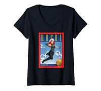 Femme Marvel Studios X-Men '97 Season 2 Rogue Trading Card T-Shirt avec Col en V
