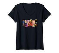 Femme Marvel Studios X-Men '97 Season 2 Team Ancient Egypt Collage T-Shirt avec Col en V