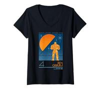 Femme Marvel The Fantastic Four: First Steps Ben Grimm Future T-Shirt avec Col en V