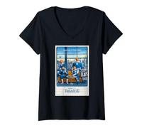 Femme Marvel The Fantastic Four: First Steps Welcome to The Family T-Shirt avec Col en V