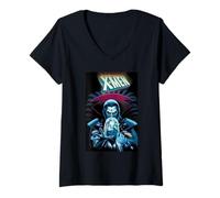 Femme Marvel X-Men Exceptional X-Men Comic Cover Mister Sinister T-Shirt avec Col en V