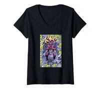 Femme Marvel X-Men Magneto X-Men Issue 18 Comic Cover T-Shirt avec Col en V