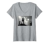 Femme Maurice Gibb des Bee Gees E.S.P. One Live 1989 T-Shirt avec Col en V