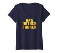 Femme Mauvais ENFOIRÉ T-Shirt avec Col en V