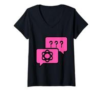 Femme Mauvaise Communication Malentendu T-Shirt avec Col en V
