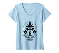 Femme Maverick - Wingman Original T-Shirt avec Col en V