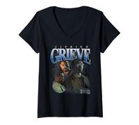 Femme Mayfair Witches Ciprien Grieve Bootleg T-Shirt avec Col en V