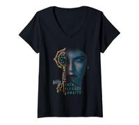 Femme Mayfair Witches Rowan Legacy T-Shirt avec Col en V