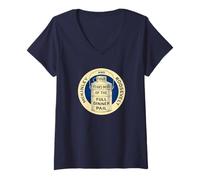 Femme McKinley Roosevelt 1900 - Seau de dîner Complet Campagne T-Shirt avec Col en V