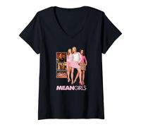 Femme Mean Girls The Plastics Prom Talent Show The Limit Scenes T-Shirt avec Col en V