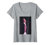Femme Meat Loaf I'd Do Anything for Love Singer Everything Louder T-Shirt avec Col en V