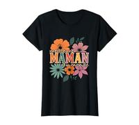 Femme Meilleure Maman du Monde Cadeau Mignon Mamans Fête des Mères T-Shirt