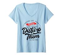 Femme Meilleures amies Assorties Amitié drôle Cadeau Sarcastique T-Shirt avec Col en V
