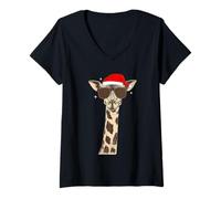 Femme Men Women Kids Zoo Day Zebra Sunglasses Wildlife Christmas T-Shirt avec Col en V