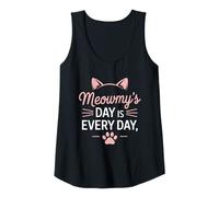 Femme Meowmy's Day is Every Day, thème mignon pour une mère et une amoureuse Débardeur