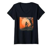 Femme Mes Clients meurent d'envie de me Rencontrer Drole T-Shirt avec Col en V