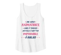 Femme Métier Animatrice Qui déchire Super Animatrice Débardeur