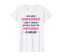 Femme Métier Animatrice qui déchire Super Animatrice T-Shirt