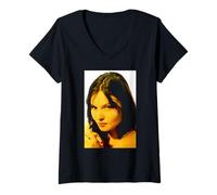 Femme Meurtre sur la Piste de Danse Sophie Ellis-Bextor Andy Willsher T-Shirt avec Col en V