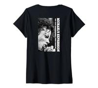 Femme Michael Jackson 713 Back Printed T-Shirt avec Col en V