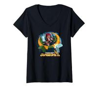 Femme Minecraft Dungeons 2 Hero Vs Creeper Swarm Ready to Explode T-Shirt avec Col en V